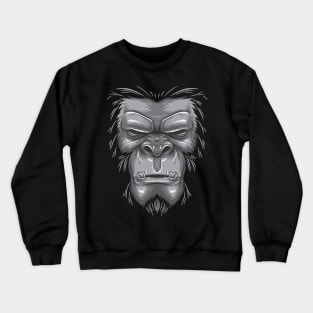 Gorilla Face Crewneck Sweatshirt